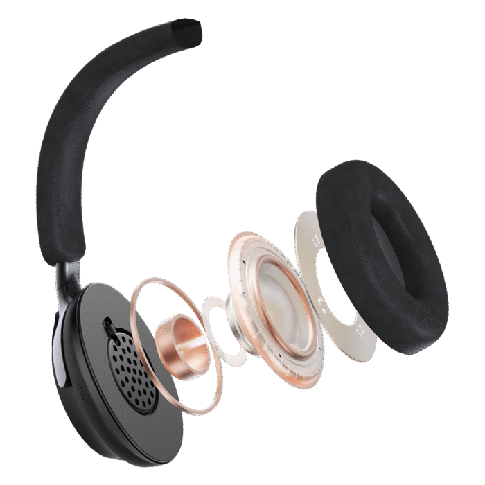 Audifonos Fantech GO Flow WH07A Headphones Inalámbricos (Negros) - Imagen 3