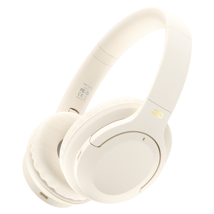 Audifonos Fantech GO Vibe WH05 Headphones Inalámbricos (Beiges) - Imagen 4