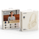 Audifonos Fantech GO Vibe WH05 Headphones Inalámbricos (Beiges) - Imagen 6