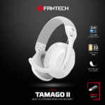 Audifonos Fantech Tamago II WHG04 Headsets Gaming Inalámbricos (Blancos) - Imagen 6
