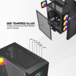 Case Computadora Fantech Aero2 CG83 Middle Tower ATX - Imagen 9