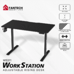 Mesa Fantech WorkStation WS311 110x60cm (Negra) - Imagen 7