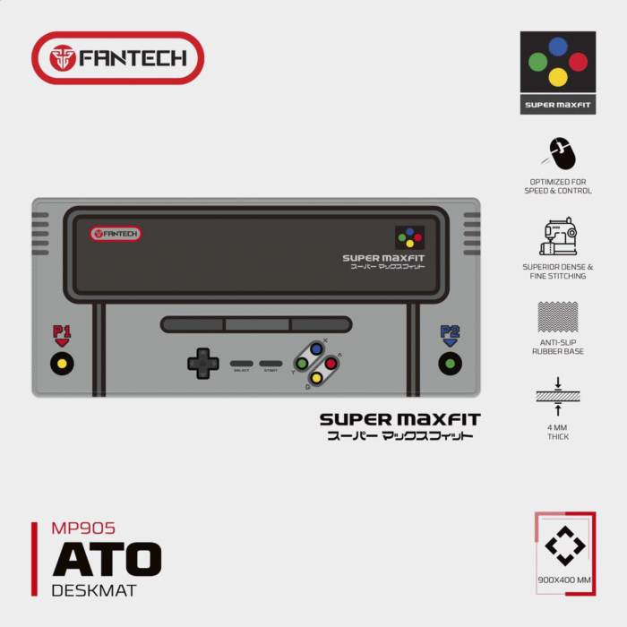 Mouse Pad Fantech Ato MP905 X-Large 900x400mm (Super Maxfit) - Imagen 6
