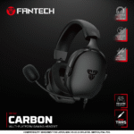 Audifonos Fantech Carbon MH92 Headsets Gaming Cableados (Negros) - Imagen 6
