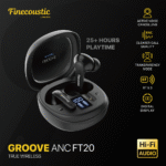 Audifonos Fantech Groove ANC FT20 Earbuds Inalambricos (Negros) - Imagen 7