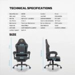 Silla Fantech Gaming GC193 (Marron) - Imagen 7