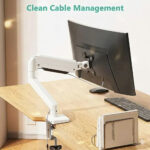 Soporte Monitor Veltum MK1 Un Brazo (Blanco) - Imagen 4