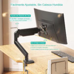 Soporte Monitor Veltum MK1 Un Brazo (Negro) - Imagen 6