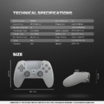 Gamepad Fantech Nova II WGP16 Inalámbrico (Gris) - Imagen 6