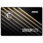 Unidad de Estado Solido SSD Interno MSI Spatium S270 480GB 2.5" SATA
