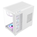 Case Computadora Fantech Lumina CG85X Mid Tower ATX (Blanco) - Imagen 5
