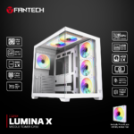 Case Computadora Fantech Lumina CG85X Mid Tower ATX (Blanco) - Imagen 9