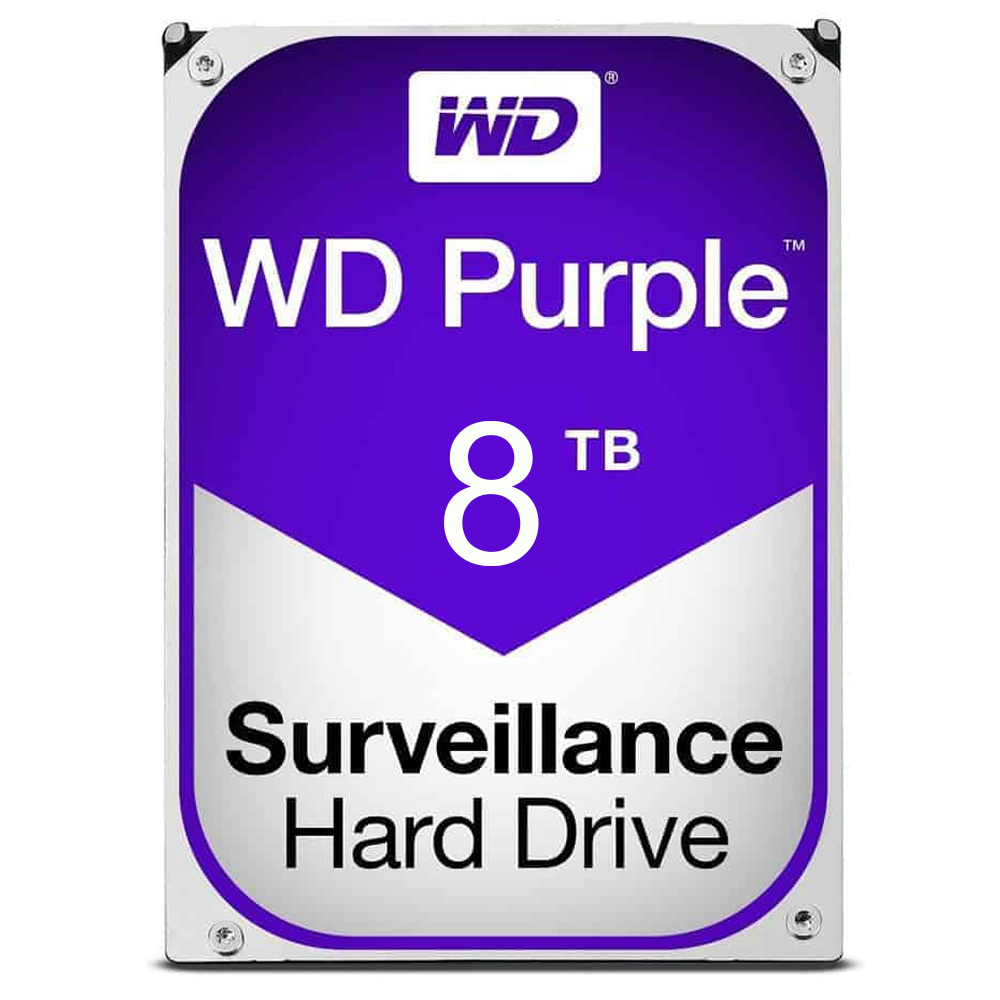 基本 CMYK Disco Duro HDD Interno WD Purple Pro 8TB 3.5" 7200RPM 256MB - Imagen 1