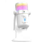 Microfono Fantech Leviosa Max MCX03 Cableado RGB (Blanco)