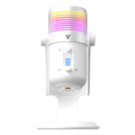 Microfono Fantech Leviosa Max MCX03 Cableado RGB (Blanco) - Imagen 2