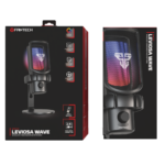 Microfono Fantech Leviosa Wave WMCX01 Inalambrico (Negro) - Imagen 2