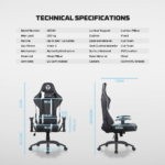 Silla Fantech Gaming GC194 (Negra) - Imagen 7