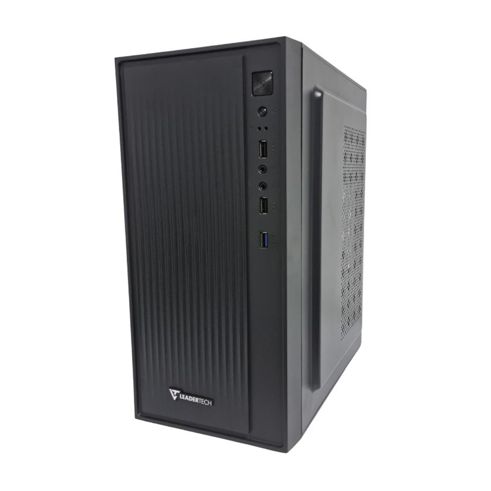 基本 CMYK Case Computadora LeaderTech M10 Mini Tower mATX + PSU 600W - Imagen 1